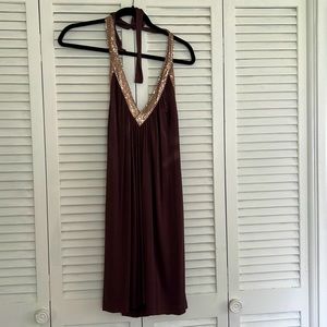 Medium BCBG Midi Dress in Brown